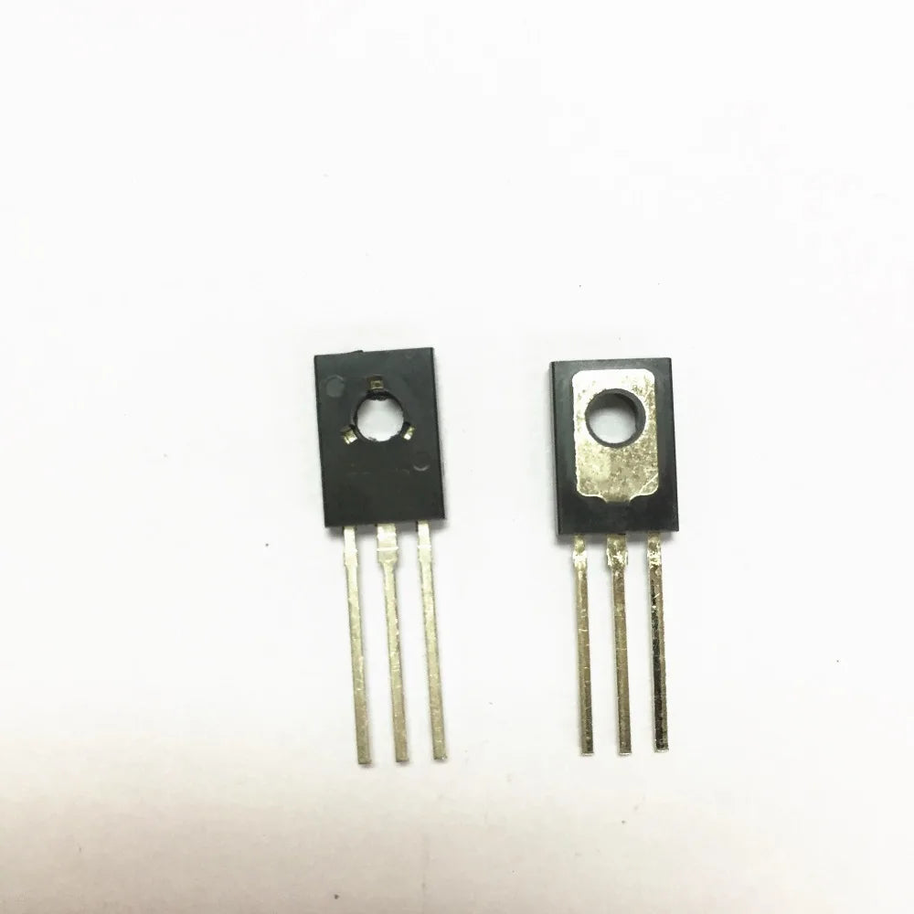 Lote 100 Pcs Transistor Darlington TO-126 BD679/BD681 (NPN) / BD680/BD682 (PNP) 100V 4A