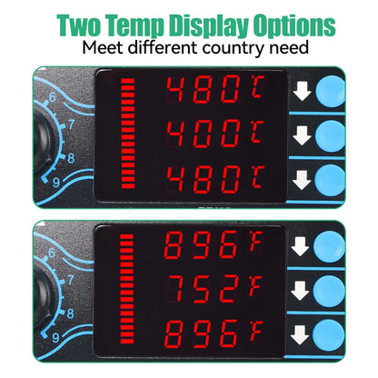 YIHUA 853AAA 1200W Preheating Station PCB Preheater Soldering Station BGA Rework Station Soldering Iron Heat Gun Welding Station