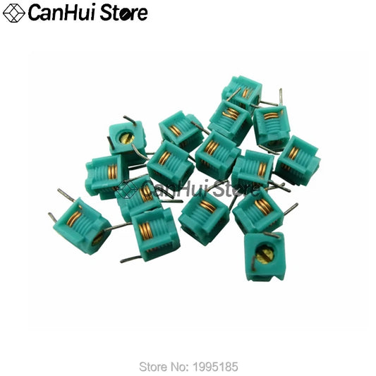 Inductor Ajustable Moldeado MD0505 Bobina Hueca (1.5T a 5.5T) 5x5mm - Lote 20 Piezas