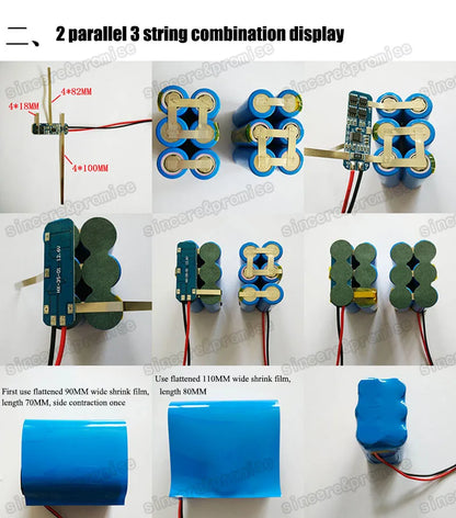 1S 2S 3S 4S 3A 10A 20A 30A Li-ion Lithium Battery 18650 Charger PCB 11.1V BMS Protection Board For Drill Motor Lipo Cell Module