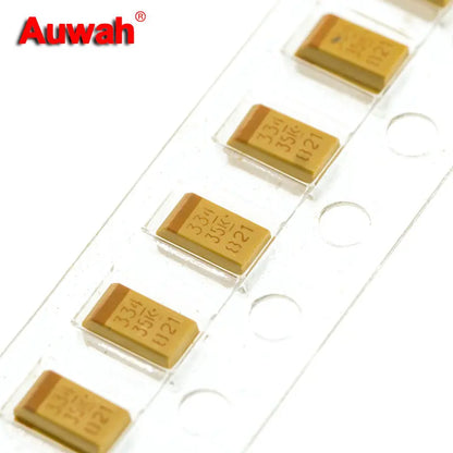 Capacitor Tántalo SMD 1206 Tipo A (0.33uF-220uF, 6.3V-25V) - Pack 10 Unidades (Valores Surtidos)