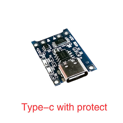 5 PCS Type-c/Micro/Mini USB 5V 1A 18650 TP4056 Lithium Battery Charger Module Charging Board With Protection Dual 1A Li-ion