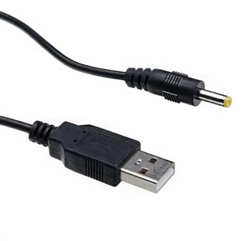 Cable Carga USB A a DC Plug (0.8m) Compatible con PSP 1000/2000/3000 (1 Unidad)