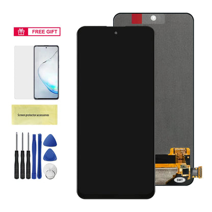 6.67" AMOLED for Xiaomi Redmi Note 10 Pro LCD Display Touch Screen For Redmi Note10Pro M2101K6G LCD Display Replace, with Frame
