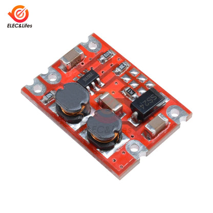 Lote 5 Pcs Módulo Automático Buck/Boost DC-DC 2.5V-15V a 3.3V/4.2V/5V/9V/12V Regulador Voltaje Step-Up/Down