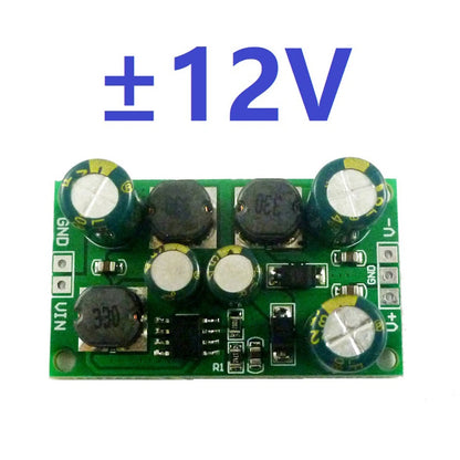 Módulo Convertidor Voltaje DC-DC Buck-Boost Salida Dual Positiva/Negativa (+/- 5V a 24V) 8W 3-24V Input
