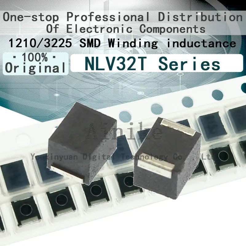 Inductor Bobinado SMD NLV32T 1210 (3225) - Varios Valores (10uH a 470uH / 82uH) - Lote 20 Piezas