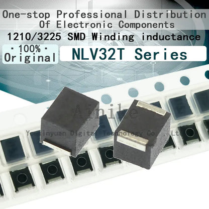 Inductor Bobinado SMD NLV32T 1210 (3225) - Varios Valores (10uH a 470uH / 82uH) - Lote 20 Piezas