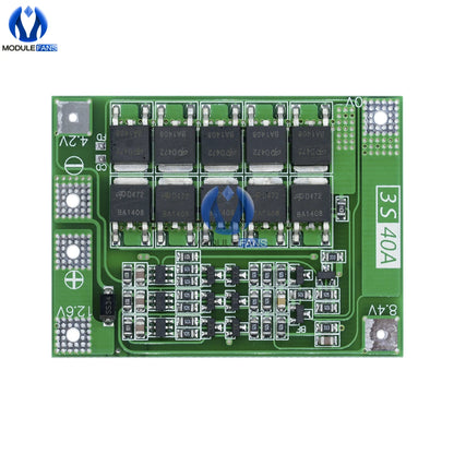 3S/4S Bms Balance 20A 30A 40A 60A 12V/24V Li-ion Lithium Battery Charger Protection Board 18650 BMS Equalizer Enhance/Balance