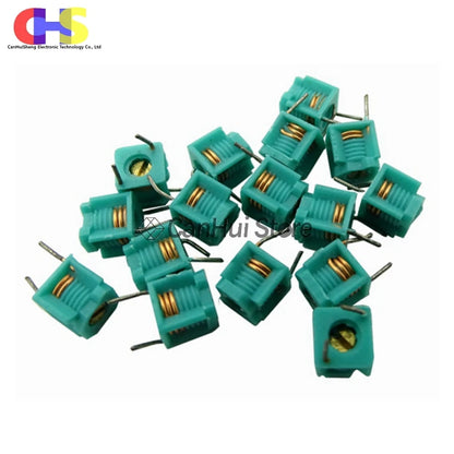 Inductor Ajustable Moldeado MD0505 Bobina Hueca (1.5T a 5.5T) 5x5mm - Lote 20 Piezas