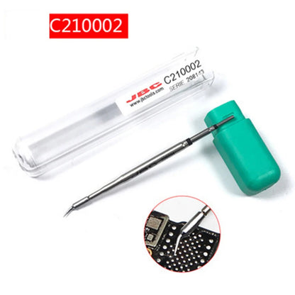 Original JBC C210 Soldering Iron Head C210018H C210002H C210020H Universal C210 Soldering Station Mobile Phone PCB Repair Tool