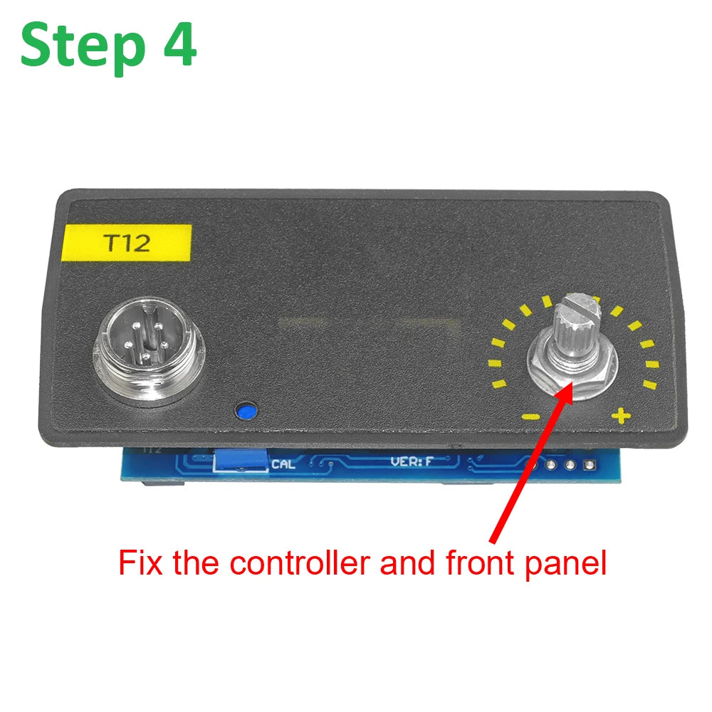 Electric Unit Digital Soldering Iron Station Temperature Controller Kits for HAKKO T12 Handle DIY kits LED vibration switch