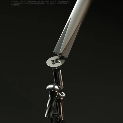 Destornillador Precisión Antideslizante MECHANIC MAX8 (Puntas 0.8 Torx / 0.6 Y / 1.2 Phillips / 1.5 Phillips / 2.5 Phillips / T2) para Reparación Móvil/Cámara