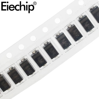 Kit Surtido Diodos SMD - 7 Valores (M1/M4/M7, SS14/SS34, US1M/RS1M) x 10 Unidades (Total 70 Piezas)