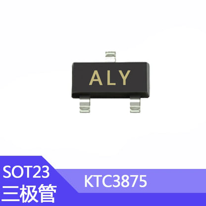 Transistor NPN KTC3875 (2SC3875 / ALY) SMD SOT-23 50V 0.15A - Lote 100 Piezas