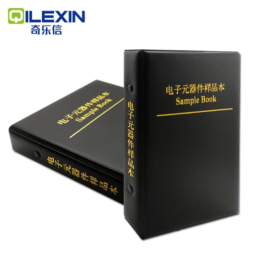 Libro Muestrario Resistencias SMD (0R-10M, 1%, 170/400 Valores, 0201-1206) DIY FR-07