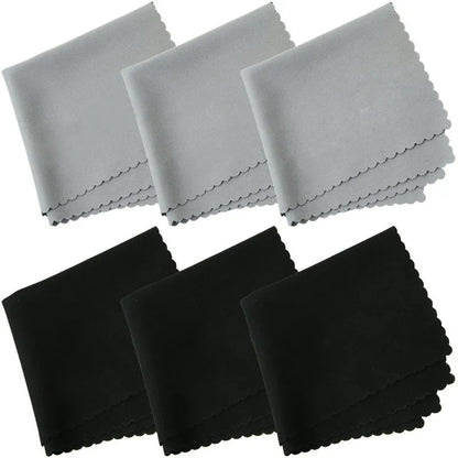 10pcs Glasses Lens Clothes Computer Mobile Phone Screen Cleaning Microfiber Cloth Wipe Eyeglasses Cleaner Eyewear Accessories
