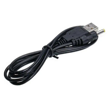 Cable Carga USB A a DC Plug (0.8m) Compatible con PSP 1000/2000/3000 (1 Unidad)