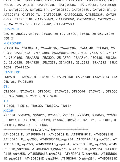 Programador USB SPI Alta Velocidad EZP2020 (Mejor que EZP2013/2010/2011) Soporta EEPROM 24/25/26/93, Flash 25 BIOS Chip