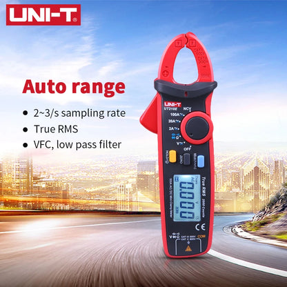 Pinza Amperimétrica Digital UNI-T UT210E/UT210D/UT210C - Mini Clamp Multímetro True RMS AC, Auto Rango