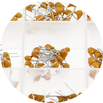 Kit Surtido Capacitor Cerámico Monolítico (10pF-10uF) - Pack 480 Piezas (Valores Surtidos)