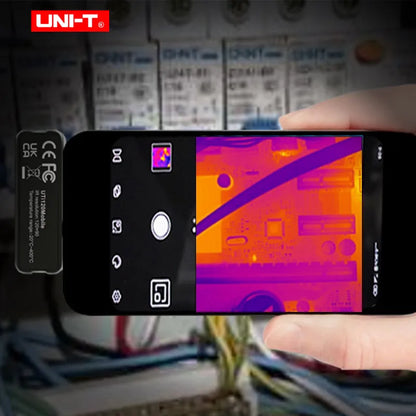 Termógrafo Infrarrojo Móvil UNI-T UTi120 USB para Android (10800 Píxeles) - Cámara Térmica Reparación Celulares