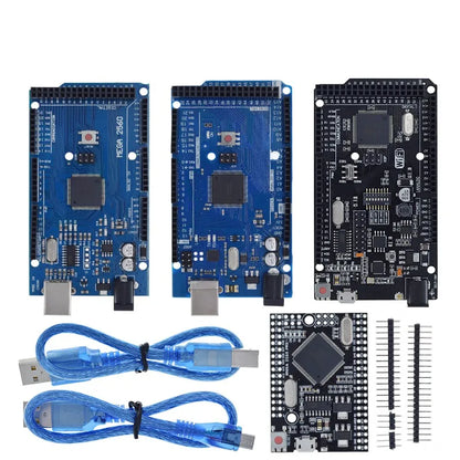 Placa Desarrollo TZT Mega2560 (ATMEGA16U2 / Pro Mini / WiFi R3 ATmega2560 CH340G) compatible Arduino Mega R3 / ESP8266