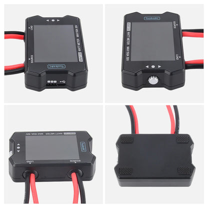 Medidor Potencia ToolkitRC WM150 (150A 50V) - Analizador Consumo RC/FPV/Drone con Display LCD y Salida PWM