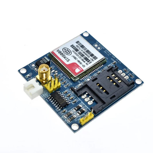 Kit Placa SUQ Sim900a / Sim900 Mini V4.0 Módulo Transmisión Datos Inalámbrica GSM/GPRS 2G con Antena (Refurbished)
