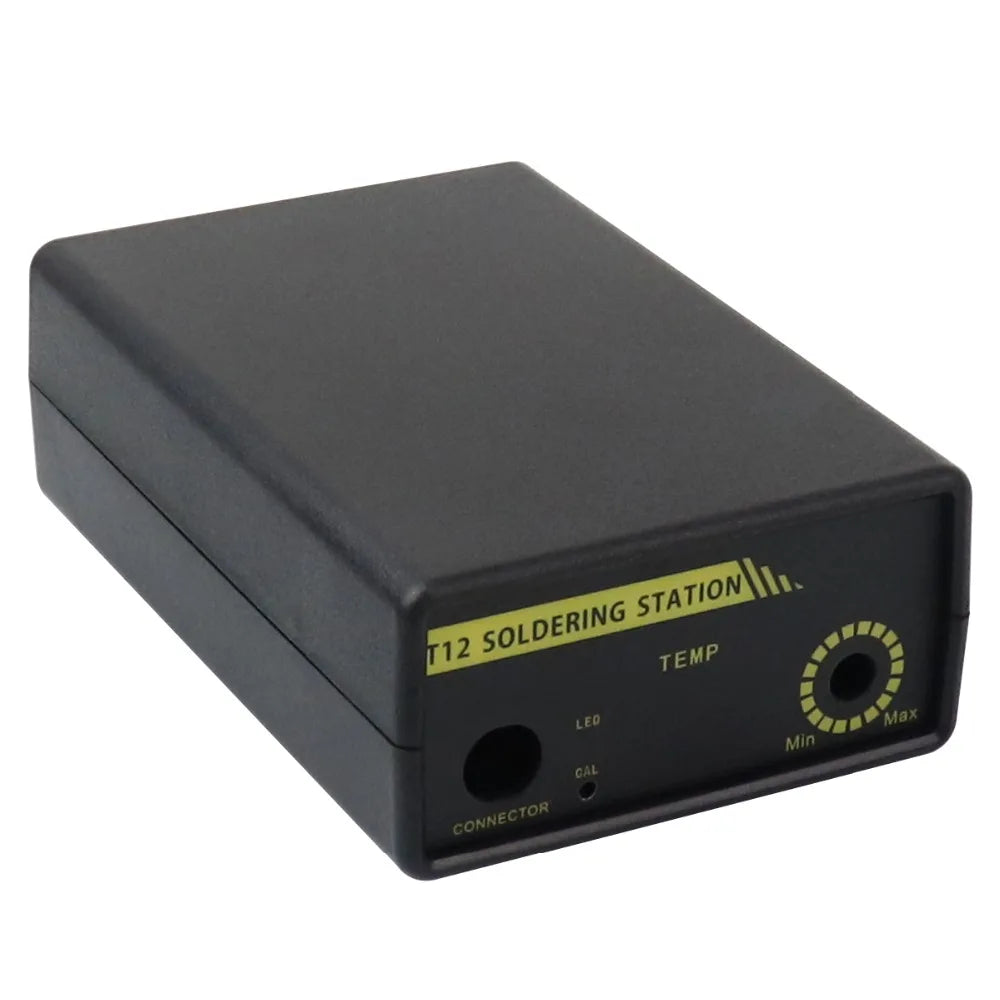 Electric Unit Digital Soldering Iron Station Temperature Controller Kits for HAKKO T12 Handle DIY kits LED vibration switch