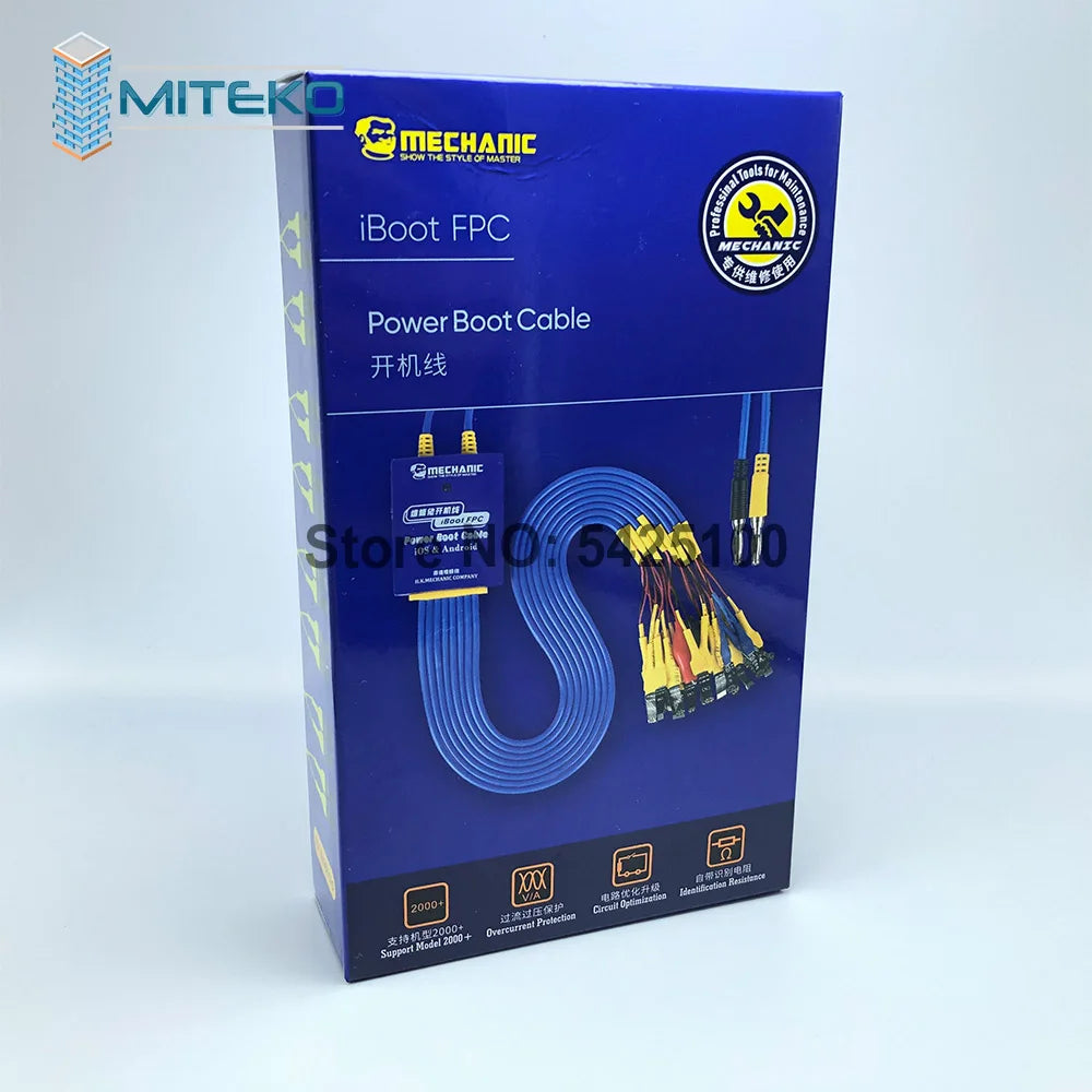 Mechanic iBoot FPC Power Supply Test Cable, Mobile Phone Boot Device, iPhone, Samsung, Huawei, OPPO, Xiaomi, Repair Control Line