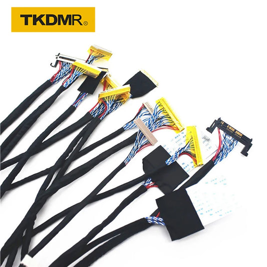 Tester Pantalla TKDMR Universal LCD/LED (7-55") con 14 Cables LVDS - Herramienta Reparación TV/Laptop