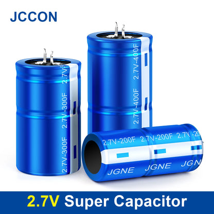 Supercapacitores Farad 2.7V - Varios Valores (1F a 400F) para Grabadora Vehicular - Lote 2 Piezas