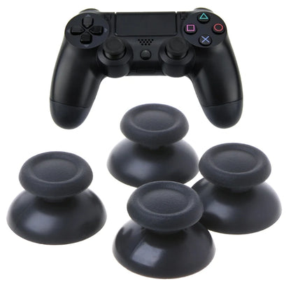 Capuchones Palanca Analógica (Thumbstick) Negros de Plástico para Control PlayStation 4 PS4 Pro (Set 10 Unidades)