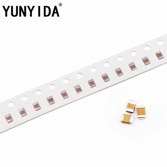 Capacitor Cerámico Multicapa Chip SMD 0805 (10pF-47uF) - Pack 100 Unidades (Valores Surtidos)