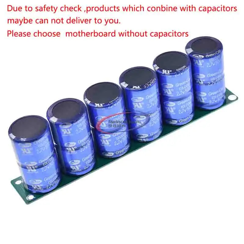Módulo Supercapacitor Automotriz 16V (6x 2.7V 500F) con Placa Protección