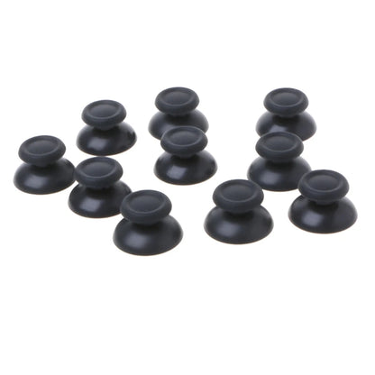 Capuchones Palanca Analógica (Thumbstick) Negros de Plástico para Control PlayStation 4 PS4 Pro (Set 10 Unidades)