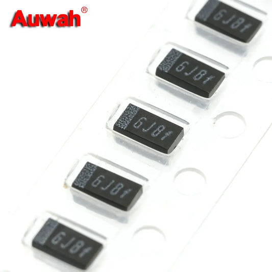 Capacitor Tántalo SMD 1206 Tipo A (0.33uF-220uF, 6.3V-25V) - Pack 10 Unidades (Valores Surtidos)