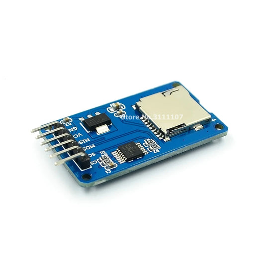 Módulo Lector Tarjetas Micro SD / TF con Interfaz SPI y Chip Conversión Nivel