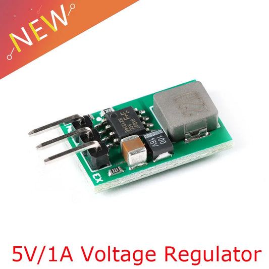 Módulo Regulador Voltaje Buck 5V 1A (Reemplazo LM7805 TO-220) Input 5.5-32V