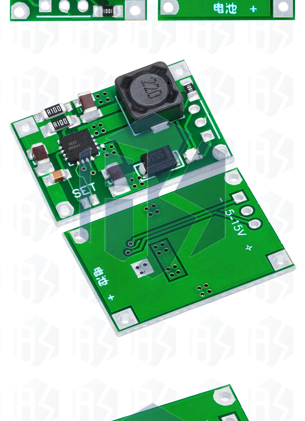 1~10PCS TP5100 double single lithium battery charge management compatible 2A rechargeable lithium plate