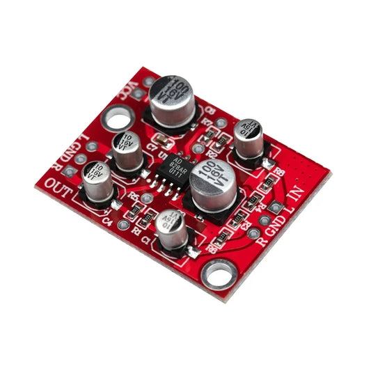 Lote 1-10 Pcs Módulo Preamplificador Estéreo AD828 DC 5V-15V (12V)