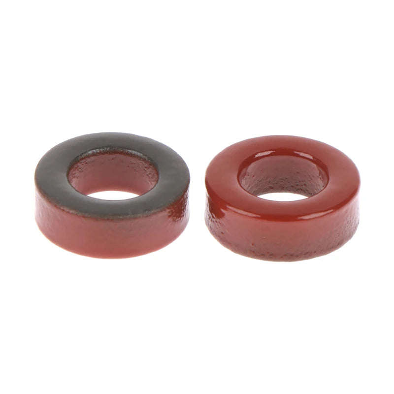 Núcleo Toroide Polvo Hierro Carbonilo T50-2 Rojo (13.7x7.5x5.5mm) - Lote 5 Piezas