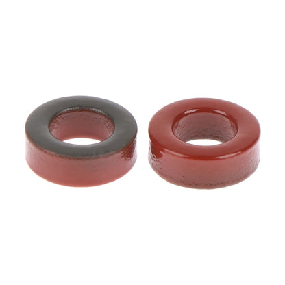 Núcleo Toroide Polvo Hierro Carbonilo T50-2 Rojo (13.7x7.5x5.5mm) - Lote 5 Piezas
