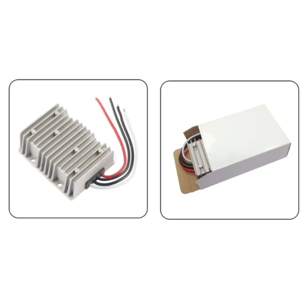 DC 12V/24V to DC 6V 10A 15A 20A 25A 40A 12 Volt to 6 Volt Step Down Converter Regulator Buck Module Power Supply for Car Toys CE