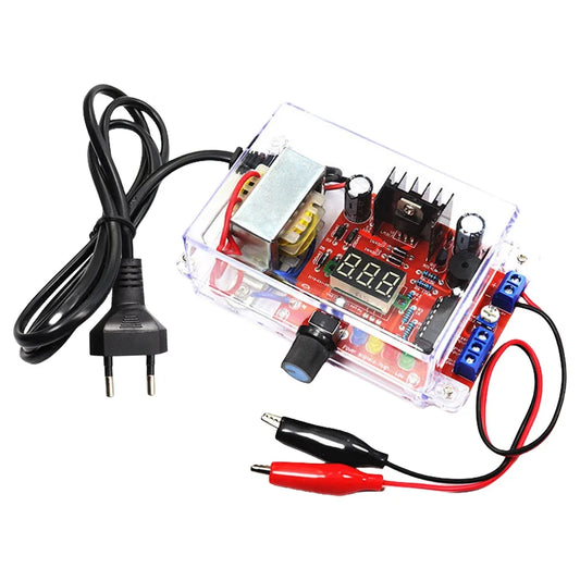 Kit DIY Regulador Voltaje Ajustable LM317 Fuente Alimentación DC