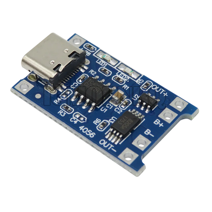 5pcs 5V Micro USB 1A 18650 TP4056 Lithium Battery Charging Board With Protection Charger Module 1A