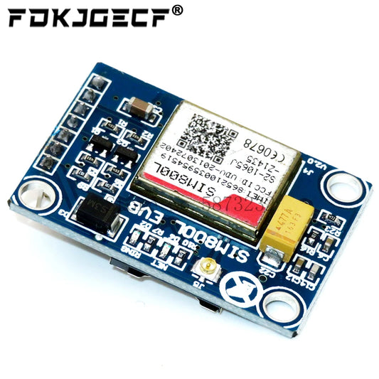 Módulo GSM/GPRS SIM800L V2.0 (5V, Quad-Band) con Antena y Cable