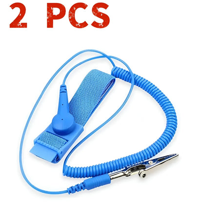 Pulsera Antiestática Inalámbrica Ajustable ESD con Correa Repuesto