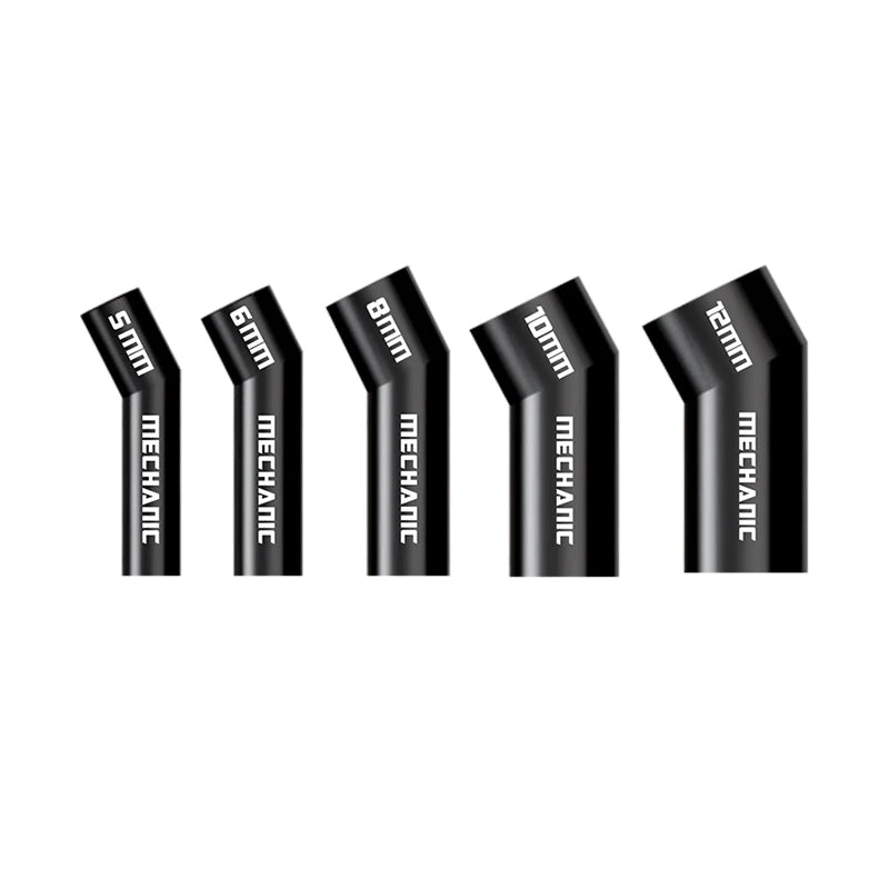 Boquilla Aire Caliente Diagonal MECHANIC compatible con Pistola Calor Serie 861 (5/6/8/10/12 mm) Calentamiento Uniforme